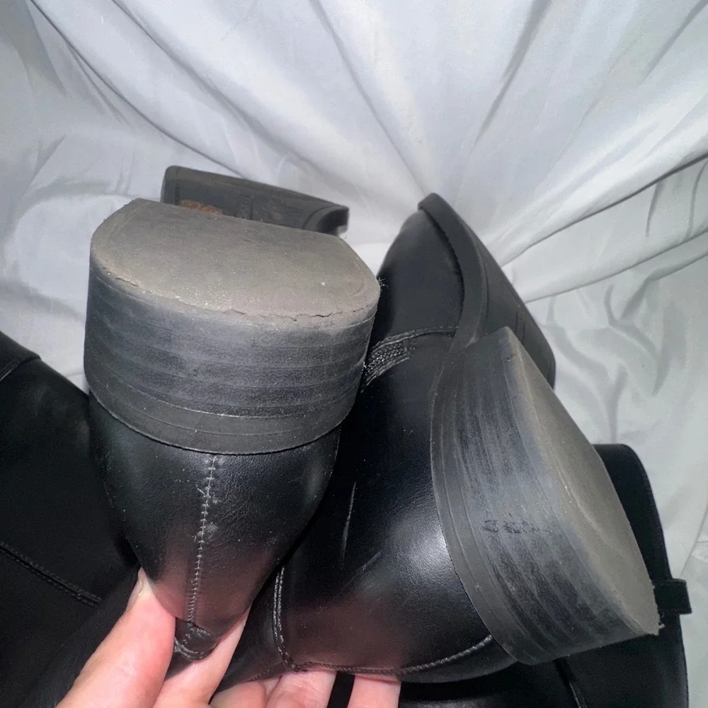 Tommy Hilfiger Black Riding Boots Size 7 1/2